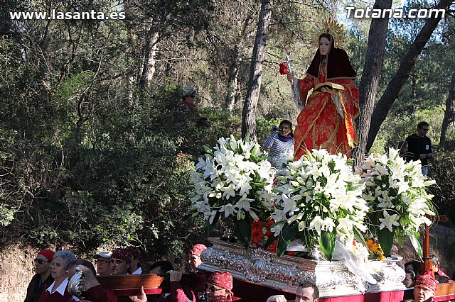 Romera Santa Eulalia 7 enero 2013. Llegada a La Santa - 360