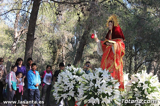 Romera Santa Eulalia 7 enero 2013. Llegada a La Santa - 367