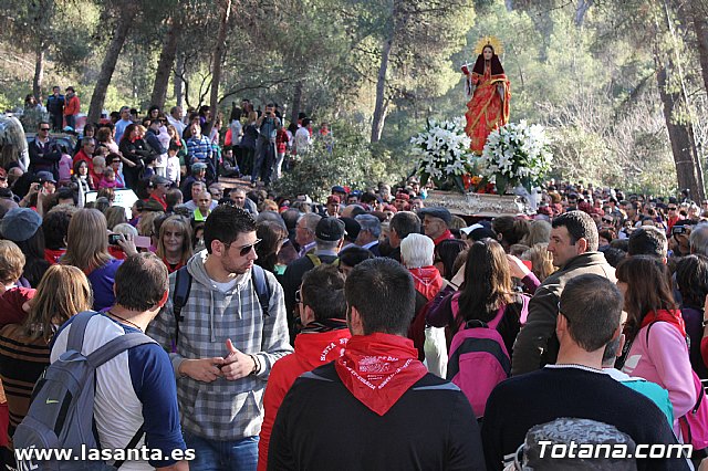 Romera Santa Eulalia 7 enero 2013. Llegada a La Santa - 374