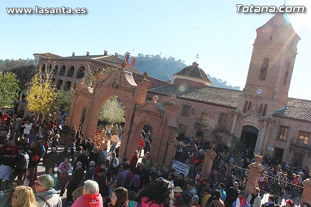 Romera Santa Eulalia 7 enero 2013. Llegada a La Santa - 378