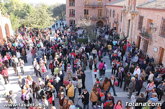 Romera Santa Eulalia 7 enero 2013. Llegada a La Santa - 380