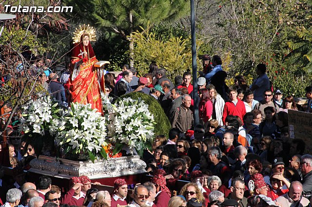 Romera Santa Eulalia 7 enero 2013. Llegada a La Santa - 399