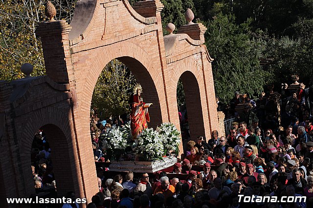 Romera Santa Eulalia 7 enero 2013. Llegada a La Santa - 417