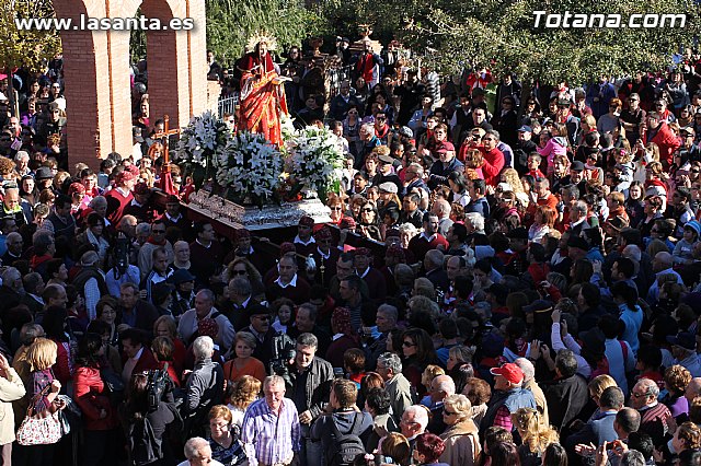 Romera Santa Eulalia 7 enero 2013. Llegada a La Santa - 422