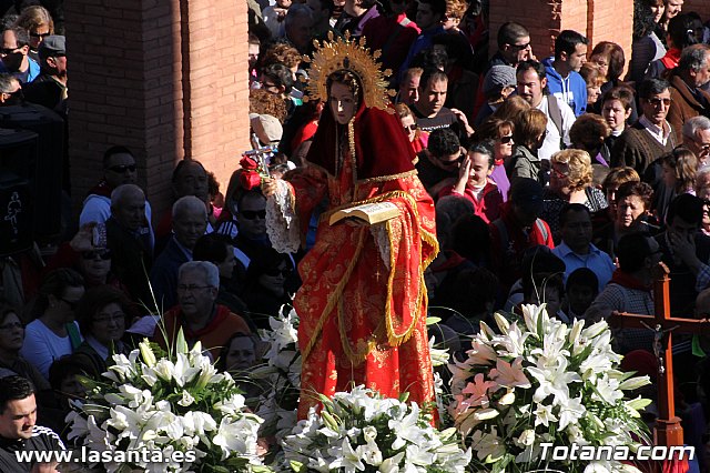 Romera Santa Eulalia 7 enero 2013. Llegada a La Santa - 427