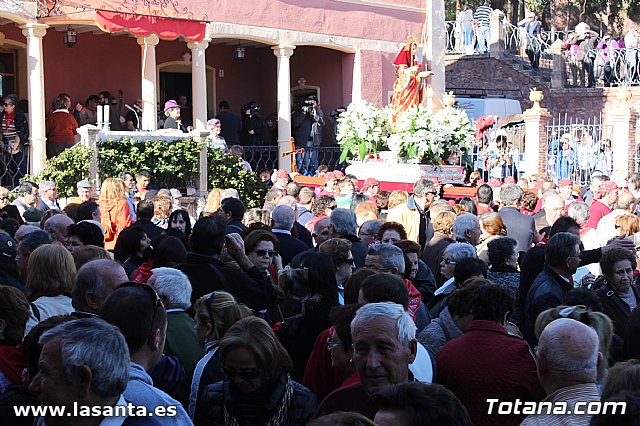 Romera Santa Eulalia 7 enero 2013. Llegada a La Santa - 480