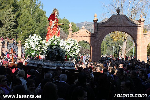 Romera Santa Eulalia 7 enero 2013. Llegada a La Santa - 485