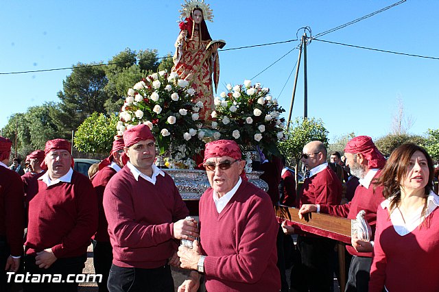 Romera de bajada de Santa Eulalia de Mrida - 08/12/2014 - 572