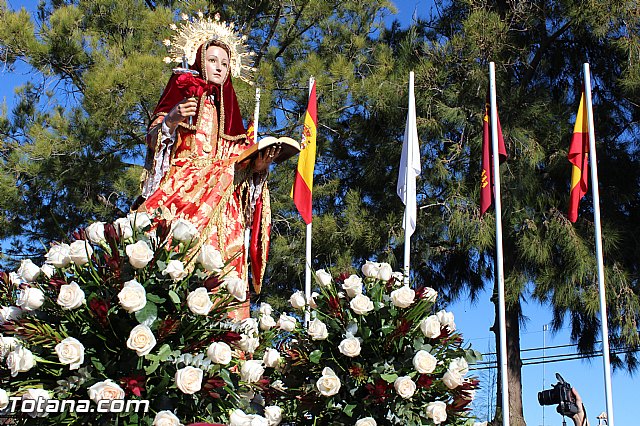 Romera de bajada de Santa Eulalia de Mrida - 08/12/2014 - 666