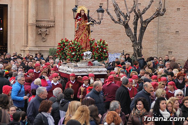 Romera Santa Eulalia 13 enero 2018 (Reportaje I) - Subida al Santuario - 58