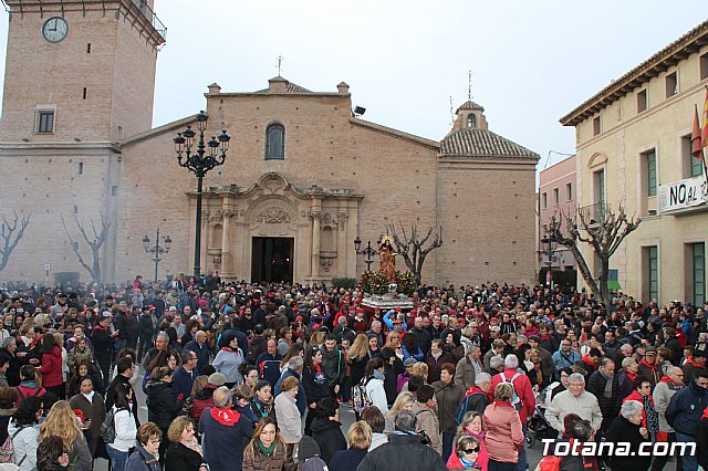 Romera Santa Eulalia 13 enero 2018 (Reportaje I) - Subida al Santuario - 59