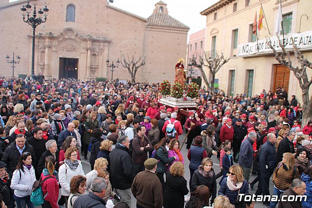 Romera Santa Eulalia 13 enero 2018 (Reportaje I) - Subida al Santuario - 62