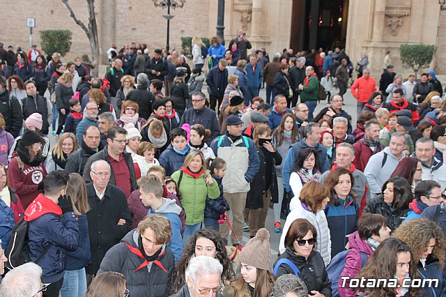 Romera Santa Eulalia 13 enero 2018 (Reportaje I) - Subida al Santuario - 93