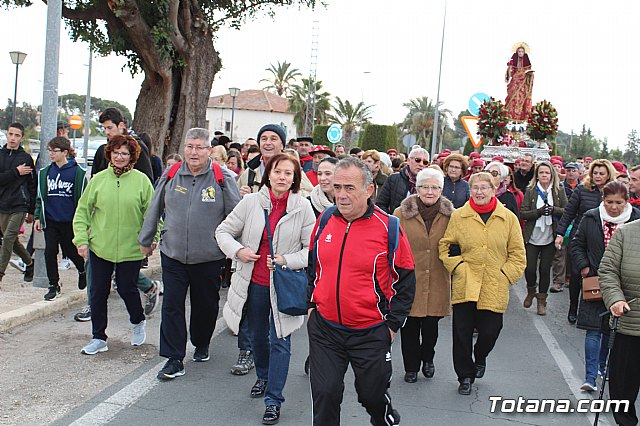 Romera Santa Eulalia 13 enero 2018 (Reportaje I) - Subida al Santuario - 242
