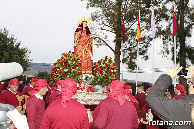 Romera Santa Eulalia 13 enero 2018 (Reportaje I) - Subida al Santuario - 254