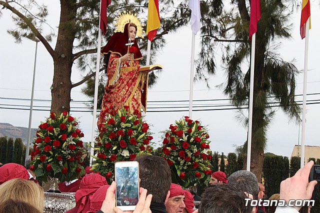 Romera Santa Eulalia 13 enero 2018 (Reportaje I) - Subida al Santuario - 259