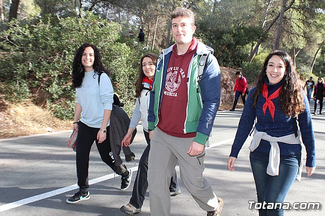 Romera Santa Eulalia 13 enero 2018 (Reportaje I) - Subida al Santuario - 330