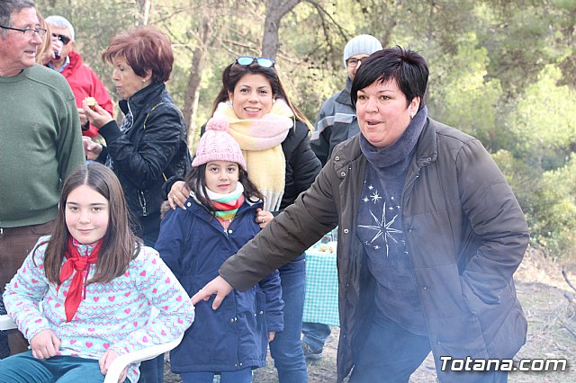 Romera Santa Eulalia 13 enero 2018 (Reportaje I) - Subida al Santuario - 339