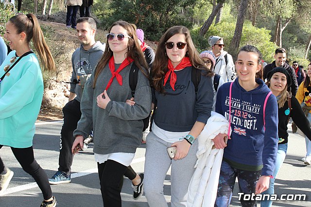 Romera Santa Eulalia 13 enero 2018 (Reportaje I) - Subida al Santuario - 362