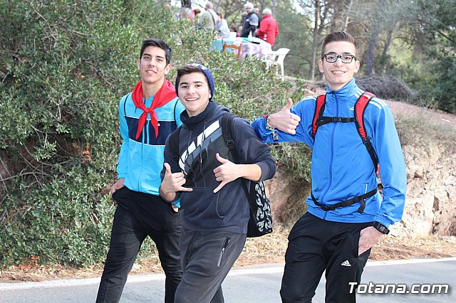 Romera Santa Eulalia 13 enero 2018 (Reportaje I) - Subida al Santuario - 409