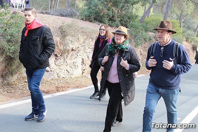 Romera Santa Eulalia 13 enero 2018 (Reportaje I) - Subida al Santuario - 424