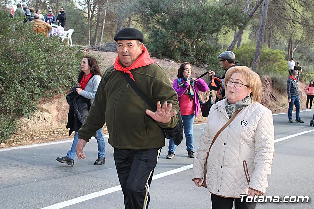Romera Santa Eulalia 13 enero 2018 (Reportaje I) - Subida al Santuario - 427