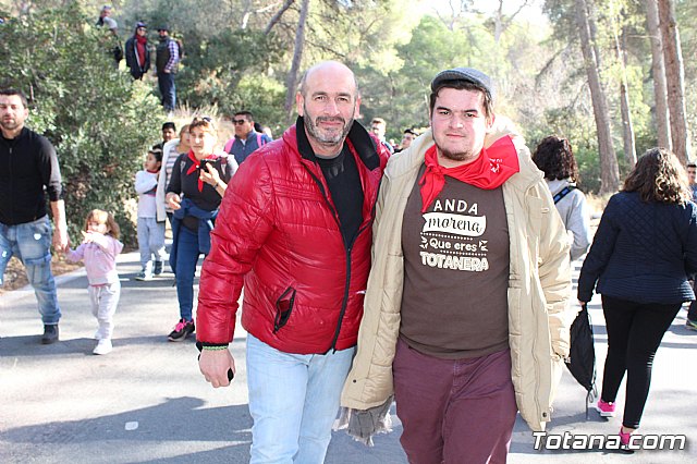 Romera Santa Eulalia 13 enero 2018 (Reportaje I) - Subida al Santuario - 482