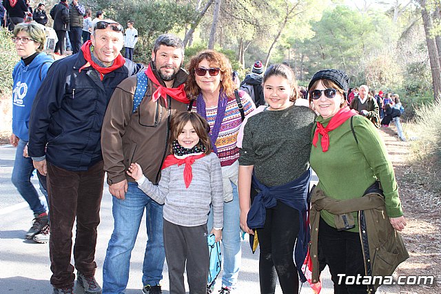 Romera Santa Eulalia 13 enero 2018 (Reportaje I) - Subida al Santuario - 491