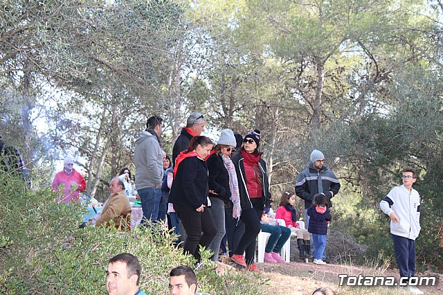 Romera Santa Eulalia 13 enero 2018 (Reportaje I) - Subida al Santuario - 497