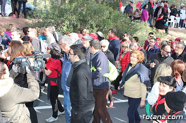 Romera Santa Eulalia 13 enero 2018 (Reportaje I) - Subida al Santuario - 527