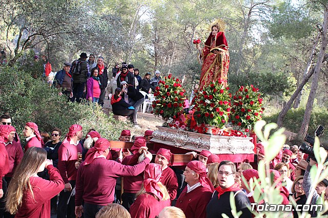 Romera Santa Eulalia 13 enero 2018 (Reportaje I) - Subida al Santuario - 530