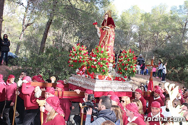Romera Santa Eulalia 13 enero 2018 (Reportaje I) - Subida al Santuario - 532