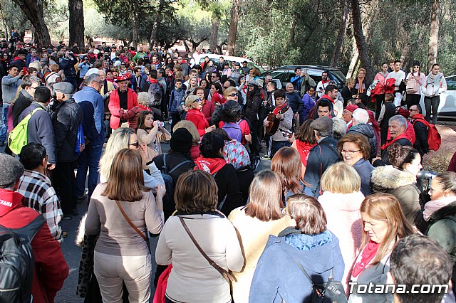 Romera Santa Eulalia 13 enero 2018 (Reportaje I) - Subida al Santuario - 533