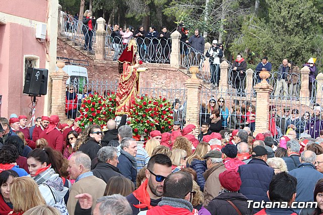 Romera Santa Eulalia 13 enero 2018 (Reportaje I) - Subida al Santuario - 603