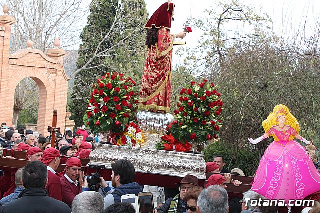 Romera Santa Eulalia 13 enero 2018 (Reportaje I) - Subida al Santuario - 609