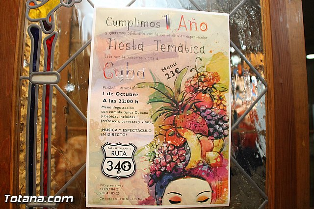 Bar-Restaurante Ruta 340 celebr su primer aniversario con una fiesta temtica cubana - 3