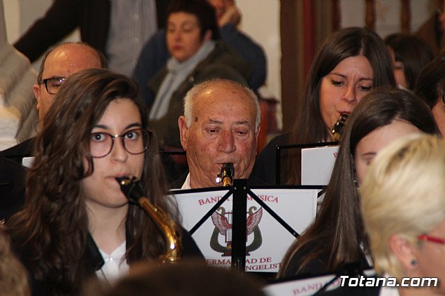 Concierto de Semana Santa XXV Aniversario Banda de Msica Hdad. de San Juan Evangelista - 88
