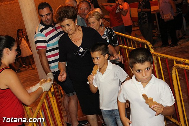 PROCESIN SAN ROQUE 2013 - REPARTO DE 