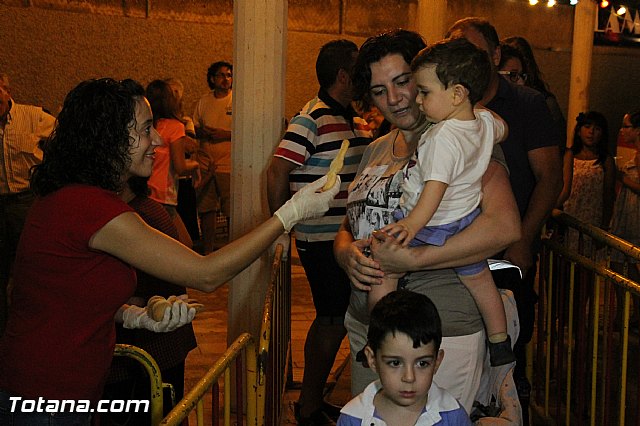 PROCESIN SAN ROQUE 2013 - REPARTO DE 