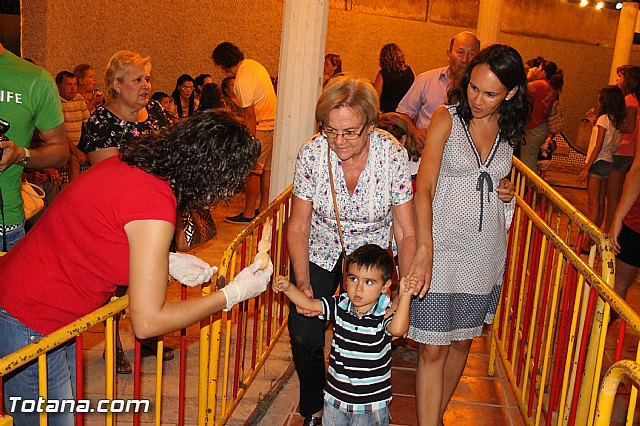 PROCESIN SAN ROQUE 2013 - REPARTO DE 