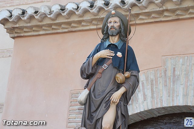 Procesin San Roque 2016 y reparto de 