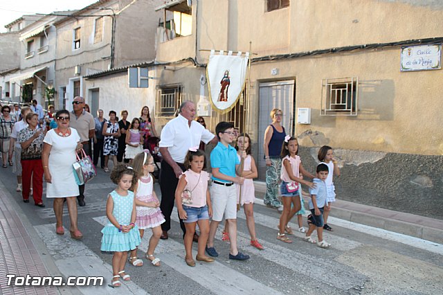 Procesin San Roque 2016 y reparto de 