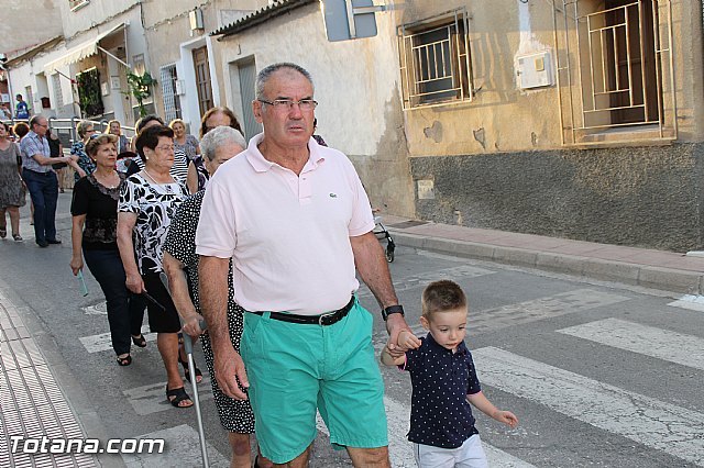 Procesin San Roque 2016 y reparto de 