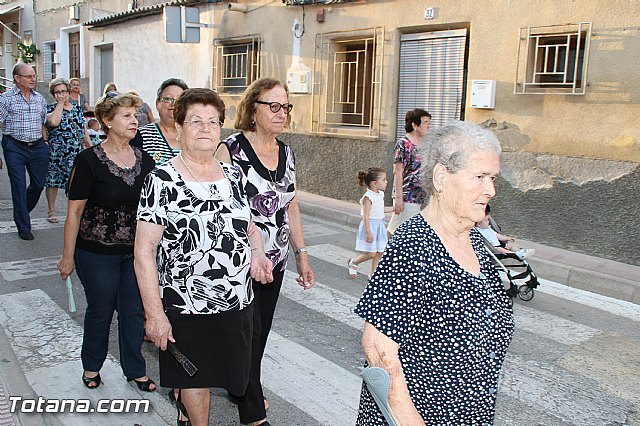 Procesin San Roque 2016 y reparto de 