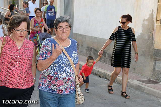 Procesin San Roque 2016 y reparto de 