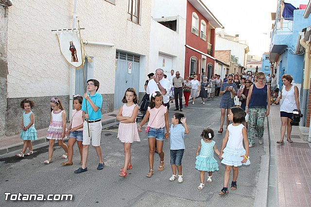 Procesin San Roque 2016 y reparto de 
