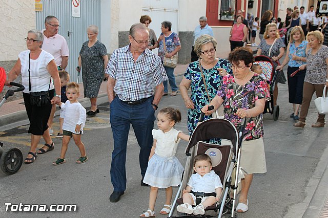 Procesin San Roque 2016 y reparto de 