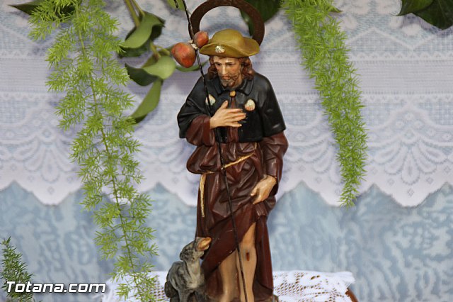 Procesin San Roque 2016 y reparto de 