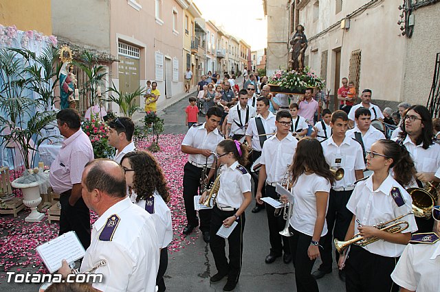 Procesin San Roque 2016 y reparto de 