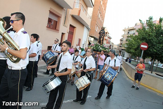 Procesin San Roque 2016 y reparto de 